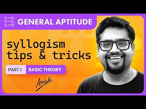 Syllogism Reasoning Tricks in One Shot | Syllogism Reasoning Questions | Aptitude for GATE