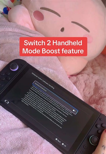 Nintendo Switch 2 handheld mode boost! #switch2 #nintendoswitch2