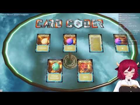 Trying out the Card Coder demo! Can we build the torment nexus?!