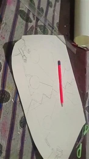 making a chart of computer in A4 sheet