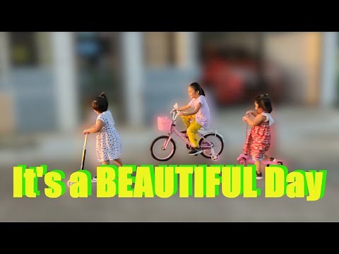 It's a Beautiful Day Song (Children playing outdoors)