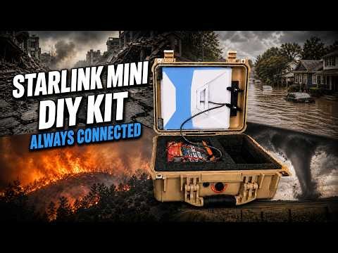 Starlink MIni DIY Kit. I give you all the parts. Be prepared!