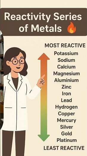 Reactivity series of Metals..