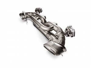 Akrapovic Slip-On Race Line Titanium Exhaust (for PSE) - 992 Carrera/S