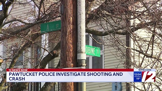 Pawtucket police investigate shooting, car crash