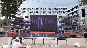 [Hot Item] Backdrop Outdoor P2.976 High Quality LED Video Screen 500*500mm Panel