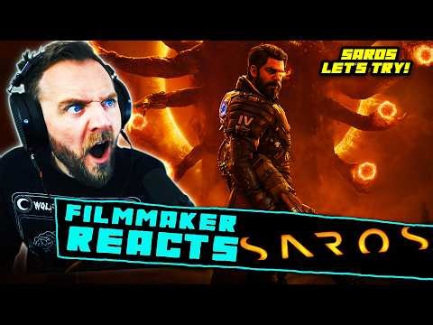 Filmmaker Attempts to Play SAROS - Let's Try! | This Game Got Me Going All Silly!
