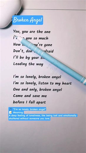 Easy English Karaoke | Broken Angel – Sing & Learn English