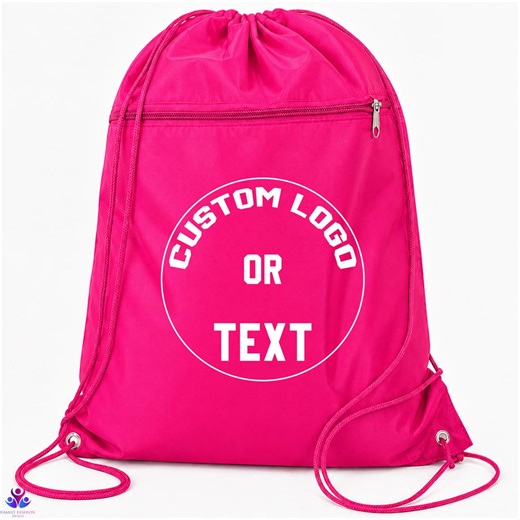 Custom Drawstring Backpack, Custom Sport Bag, Personalized Bag, Custom Gym Bag, Personalized Backpack - Etsy