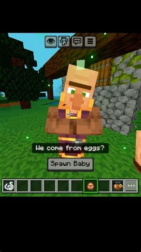 Talking Villager #editor #minecraft #gaming