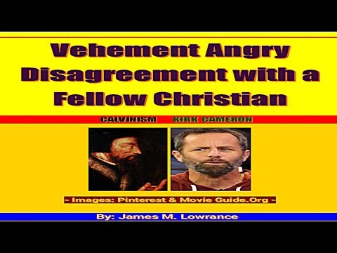 Vehement Angry Disagreement with a Fellow Christian #BiblicalChristianity #FalseTeacher #KirkCameron