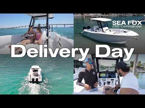 White Glove Delivery: Sea Fox 268 Commander Midnight Package | Sandbar Demo with the Salazar Family