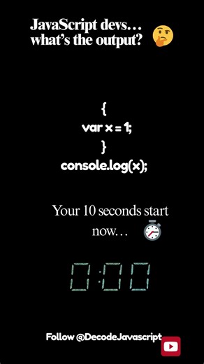 Is var Really Block Scoped? 🤔