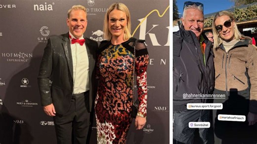 Deutschlands Ski-Ikone Maria Höfl-Riesch zieht mit Outfit in Kitzbühel alle Blicke auf sich