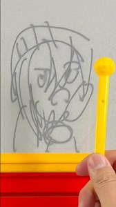 Drawing LoveLive's Shiki Using Sand and Magnet Toys！