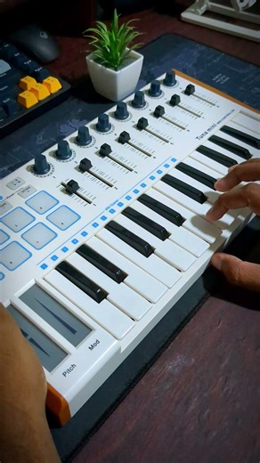 Building a music step by step using MIDI 🎶 #shorts