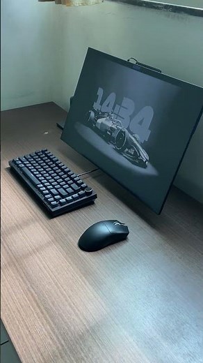 My new monitor arm | North Bayou | NB F80 |🔥 #setup #gamingsetup #pcgaming #monitor