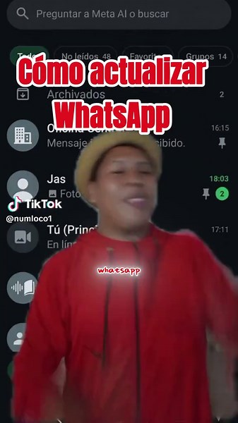 como actualizar WhatsApp: Guía rápida para tener la última versión 📲 ¿Tú no puedes actualizar la app o no te aparece la opción? Hazlo ahora Porque mantener WhatsApp actualizado mejora la seguridad y evita errores. Sigue este plan rápido de NumLoco para actualizar la aplicación paso a paso desde la tienda oficial. Soporte y soluciones para apps y redes sociales | NumLoco #NumLoco #TikTokTips #ActualizarWhatsApp #WhatsAppTips #creatorsearchinsights