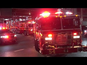 FDNY Full House Response - Engine 54 Ladder 4 Battalion 9