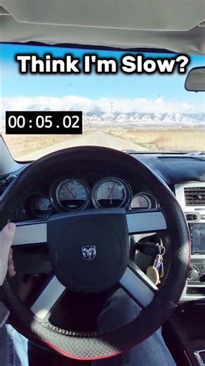 2008 Dodge Charger R/T 0-60 acceleration time #charger #chargerhemi #chargerrt #dodge #hemi #v8 #fyp