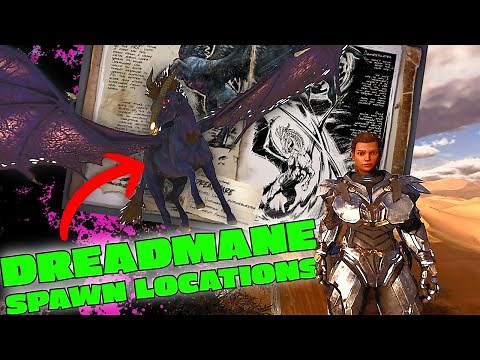 DREADMANE Spawn Locations on The Center And Scorched Earth in Ark Survival Ascended!!!