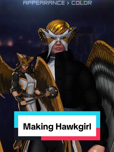Making Hawkgirl in DC Universe Online