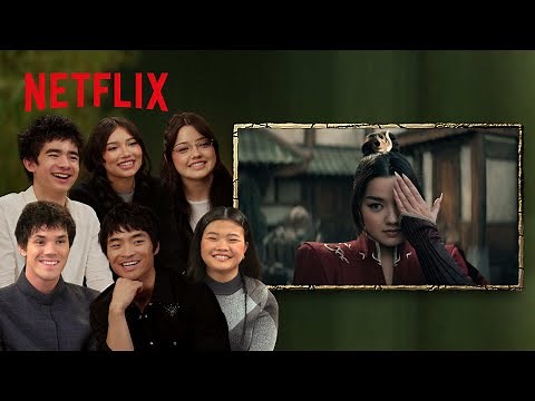 Avatar: The Last Airbender | Cast Reacts to Season 2: Gaang Fights Azula Clip | Netflix