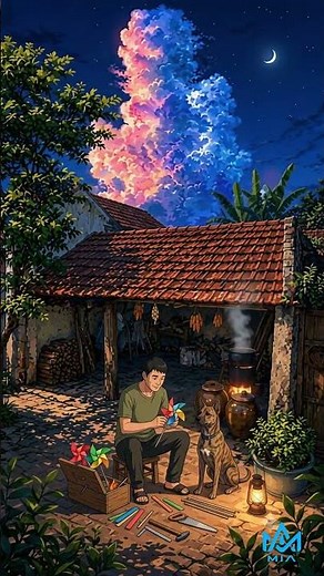 77. 🏡 Cậu Tài Làm Chong Chóng Tre, Gói Cả Tuổi Thơ Trong Những Cơn Gió Hè...
