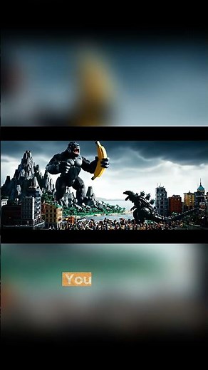 LEGO Battle: King Kong vs. Godzilla! ⚔️ Epic Monster Fight!