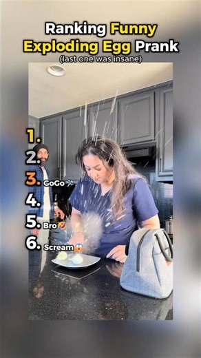 Ranking Funny EXPLODING EGG Prank 😂🥚