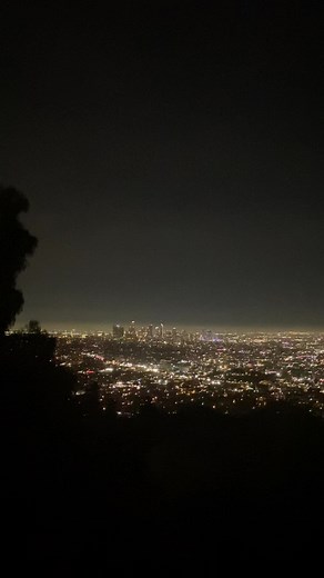 Therapeutic 🫀 #nightviews #LA #sky #griffithobservatory #beautiful #citylights #view #skylover #inlove