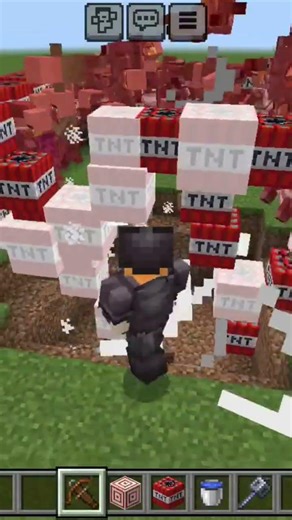 TNT villager explosion