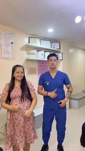 405K views · 24K reactions | ayun naka pag tikt•k din kami ni maam from imus payan si maam and dinayo tayo dito para mag pa check up at mag tikt•k kami  salamat po ma’am at sa asawa ni sir sa pag punta dito sa clinic po  | Arvin Lucas Birth Vlog Official Account | Facebook