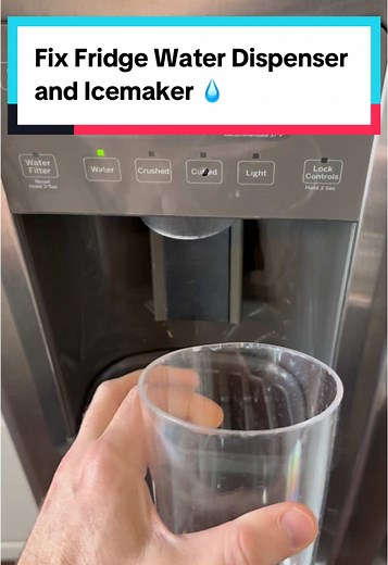 Fix Fridge Water Dispenser and Icemaker Issues