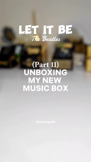 Let It Be Music Box Unboxing and Gift Ideas
