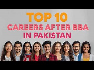 Top 10 Careers After BBA in Pakistan 2025 | Best Jobs & Scope