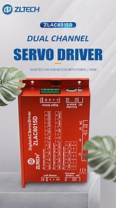 [Hot Item] Zltech CE RoHS Zlac8015D 24V-48V 15A 500W 3phase Canopen RS485 Dual Channel Brushless DC Hub Motor Controller Driver for Mobile Robot