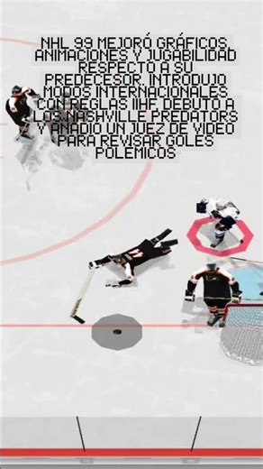 NHL 99: El videojuego que revolucionó el hockey digital 🏒