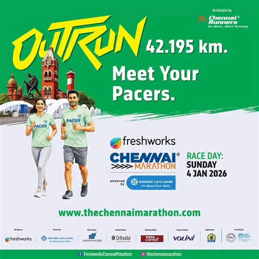 Freshworks Chennai Marathon on Reels