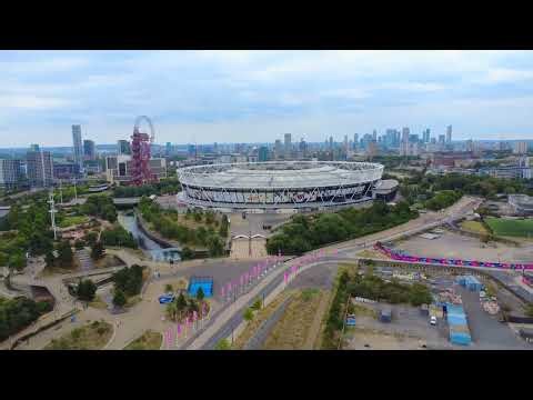 London Olympic Stadium Drone 4K｜Aerial Shot