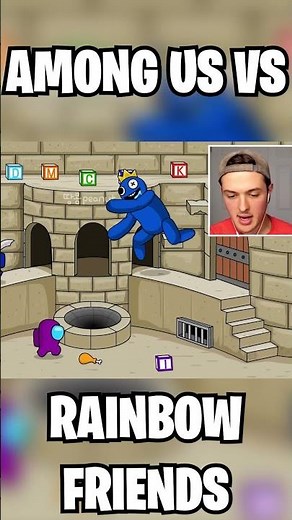 AMONG US vs RAINBOW FRIENDS!