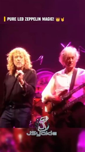 Led Zeppelin: The Legendary Reunion! 🎸⚡ #robertplant #jimmypage #ledzeppelin #shorts #jsyakie