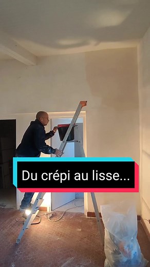 Transformez un mur crépi en mur lisse facilement !