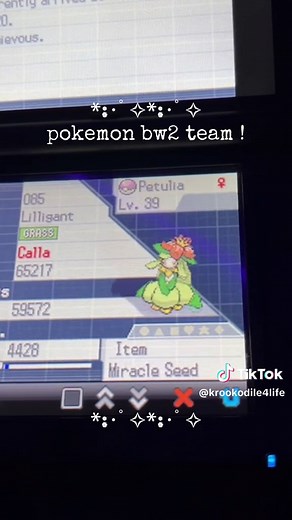 Lilligant Showcase in Pokemon Black and White 2