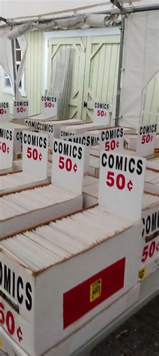 50 cent comics - super sale Tent ---