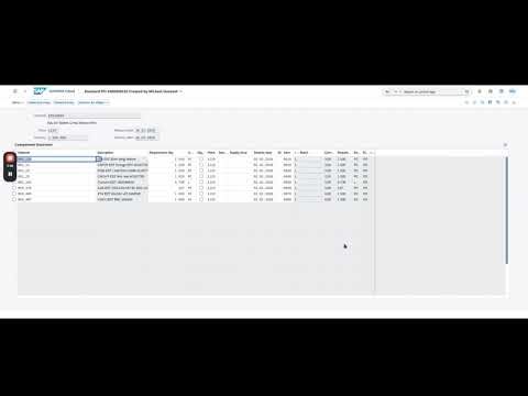 Comment modifier facilement une commande d'achat dans SAP ERP Cloud (ME22N)
