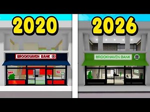 I TESTED THE FIRST VERSION OF BROOKHAVEN BANK ON ROBLOX