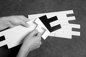 Aspect Matted Glass Tile Installation