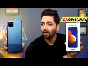 Samsung Galaxy M12 - Unboxing & Hands On | 90Hz Display | 6000 mAh | 48MP Camera | 8nm Processor