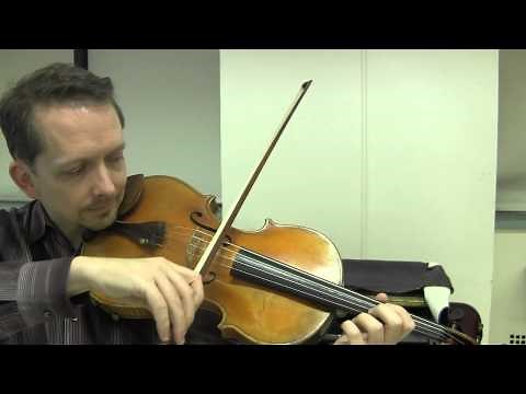 David Creswell demonstrate the overtone series